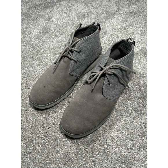 UGG Other - UGG Men's Chukka Boots Gray Suede Wool Lace Up Size 9 Casual Comfort